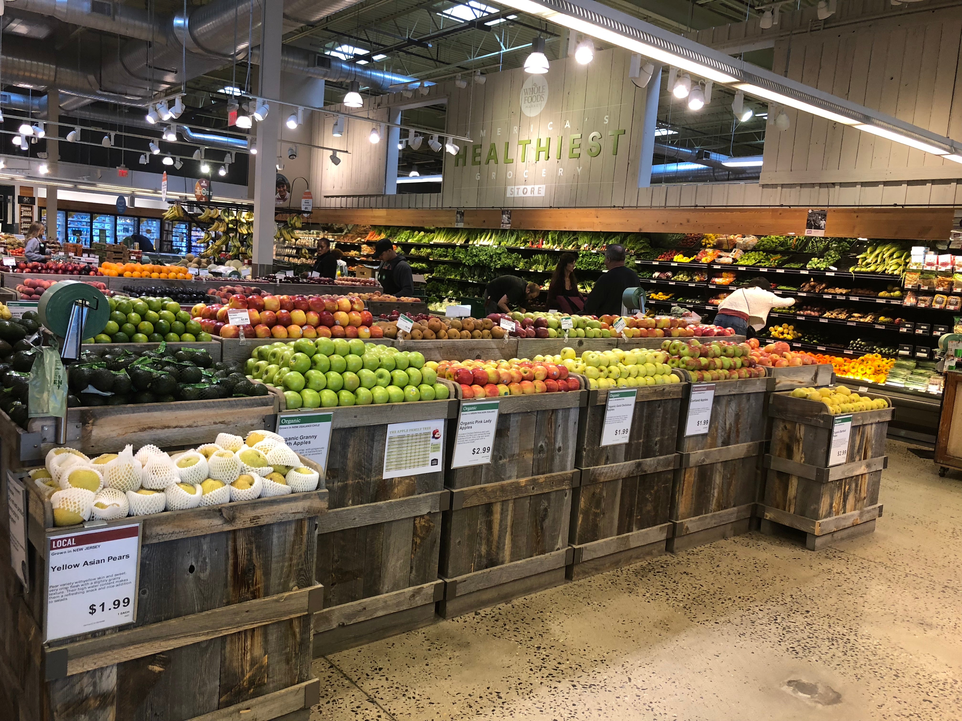 whole foods produce department