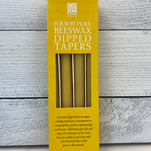 Load image into Gallery viewer, Beeswax Tapers - Made in USA
