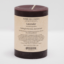 Load image into Gallery viewer, Lavender Beeswax Candle - Made in USA - Queen Bee

