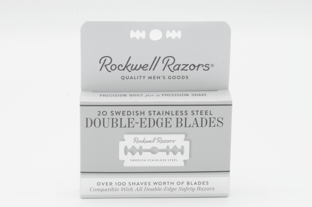 Safety Razor - Replacement Blades - 100% Stainless Steel