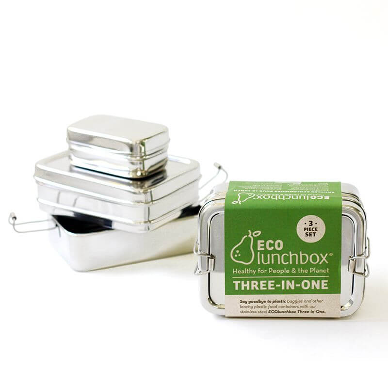 Stainless Steel Bento Box - 3 in 1
