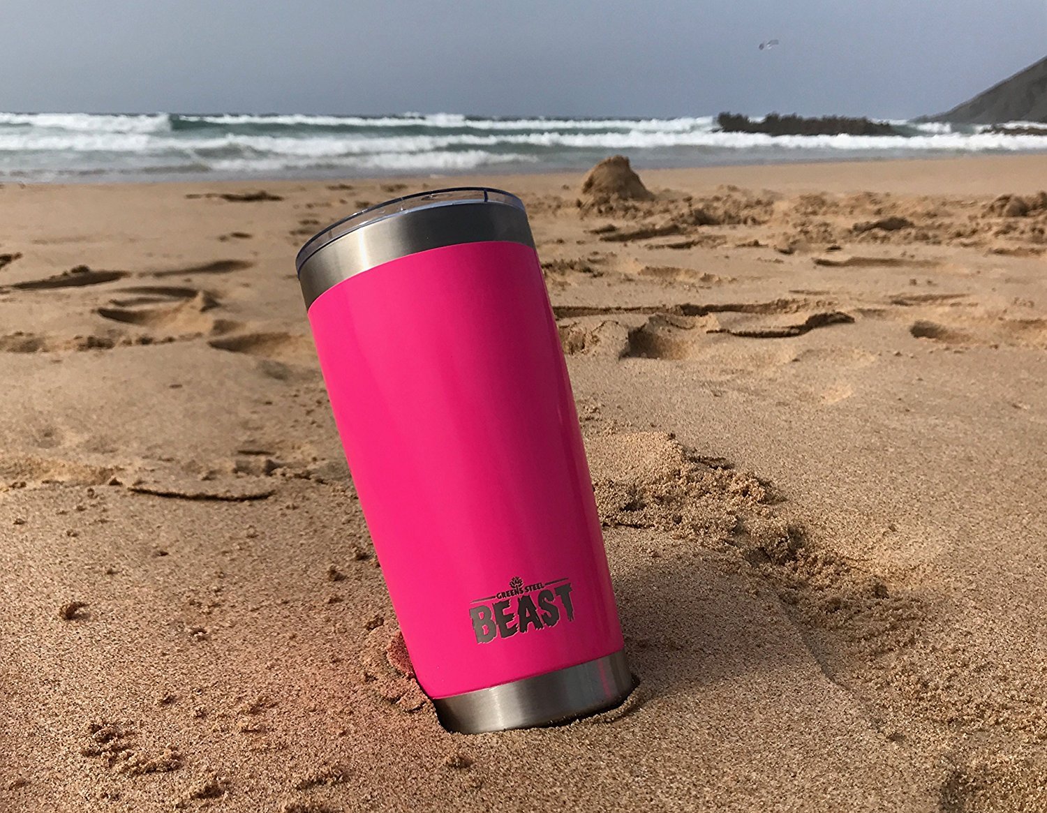 Greens Steel - Our Hot Pink 40oz Beast Tumbler is the