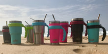 Load image into Gallery viewer, Greens Steel Tumbler handles are a great accessory to our 20 oz and 30 oz tumblers
