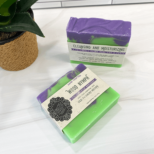 Vegan palm free patchouli bar soap