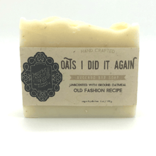 Load image into Gallery viewer, Oats I did it Again avocado bar soap for dry sensitive skin.
