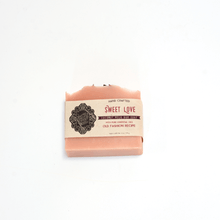 Load image into Gallery viewer, Vegan Palm Oil Free Body Soap - Organic Coconut Oil Soap Bar - Sweet Love
