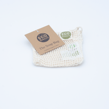 Load image into Gallery viewer, Organic cotton soap bag - ecobags
