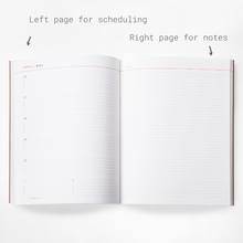 Load image into Gallery viewer, 2022 Zero Waste Planner - 100% Recyclable Planner - Plastic Free Yearly Planner
